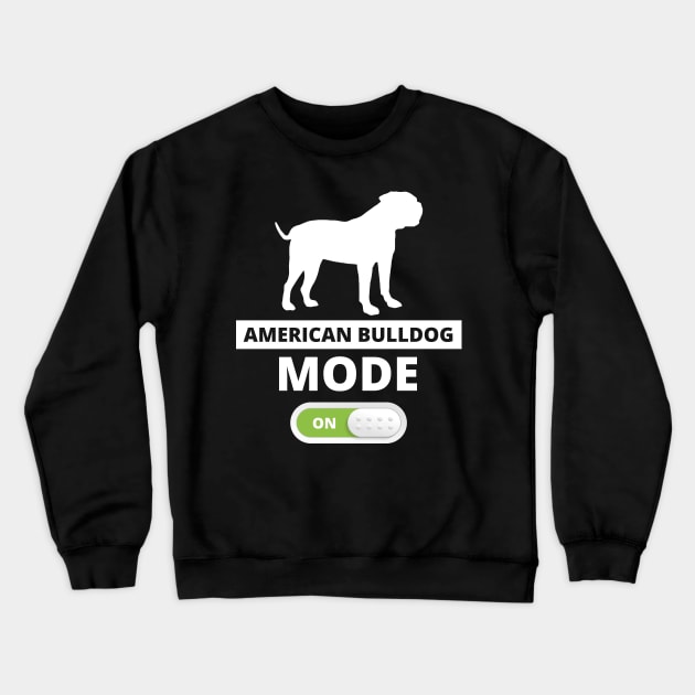 American Bulldog funny gift Shirt Crewneck Sweatshirt by smak